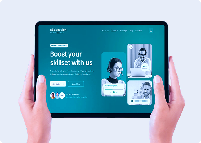 Eduva — Education Web Apps Development